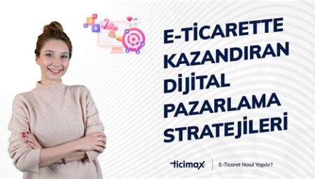 Dijital Ticaret ve E-Ticaret Stratejileri: Online Mağazacılık ve E-Pazarlama